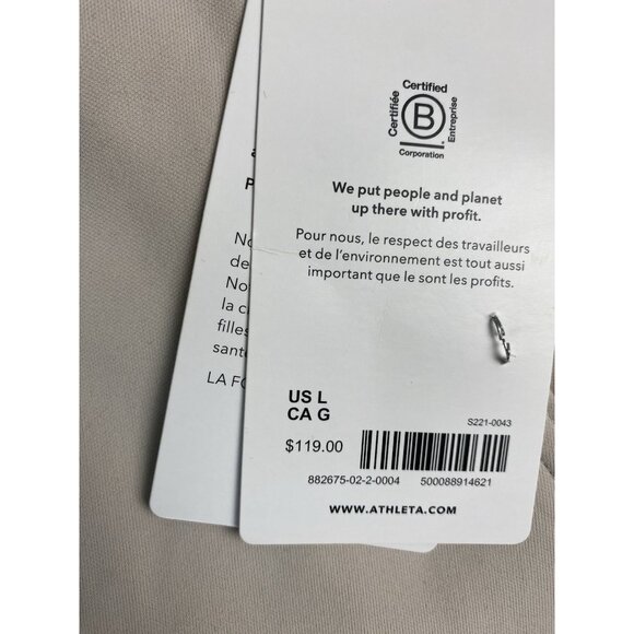 ATHLETA Venice High Rise Wide Leg Pant  Size Large Pantalon Venice #982868 NEW - Picture 12 of 12